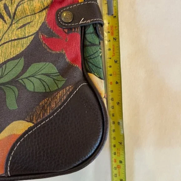 CARIBBEAN JOE | Floral Bag Adjustable Shoulder Strap Tropical Hawaiian - Picture 9 of 15